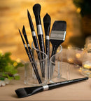 Silver Brush Black Velvet  Brushes - Script Liner