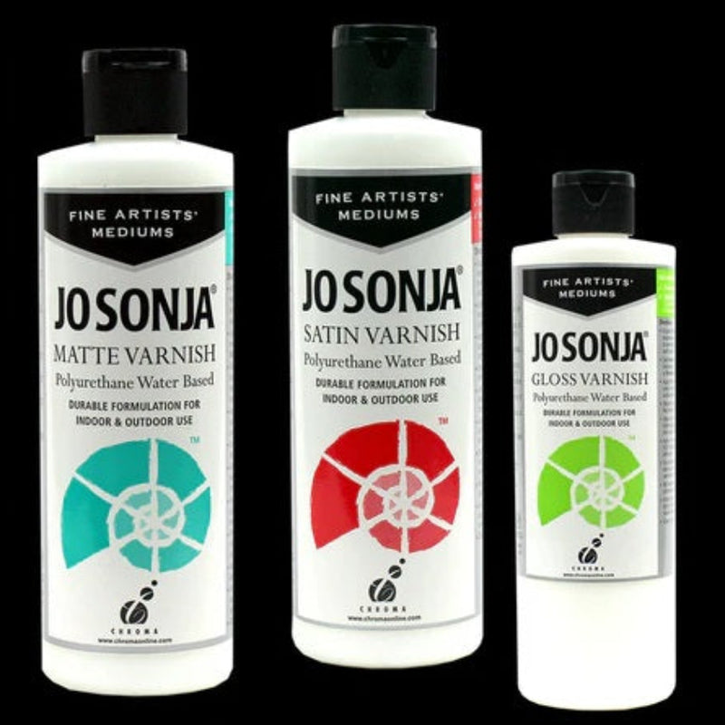 Jo Sonja Varnish Polyurethane 8oz