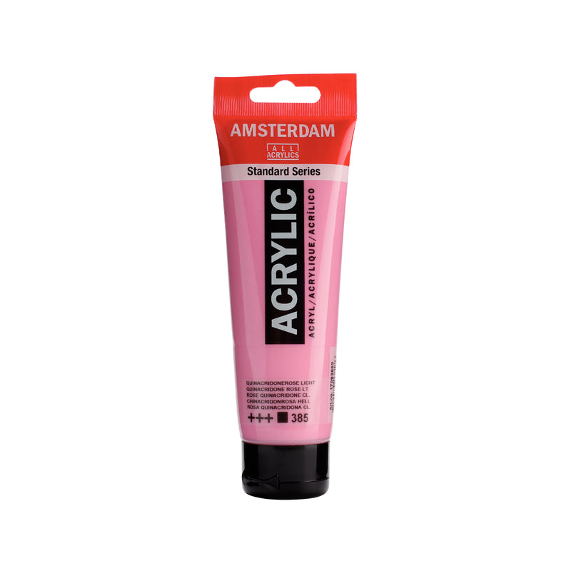 Creall Studio Acrylic Paint, semi opaque, magenta red (13), 120 ml