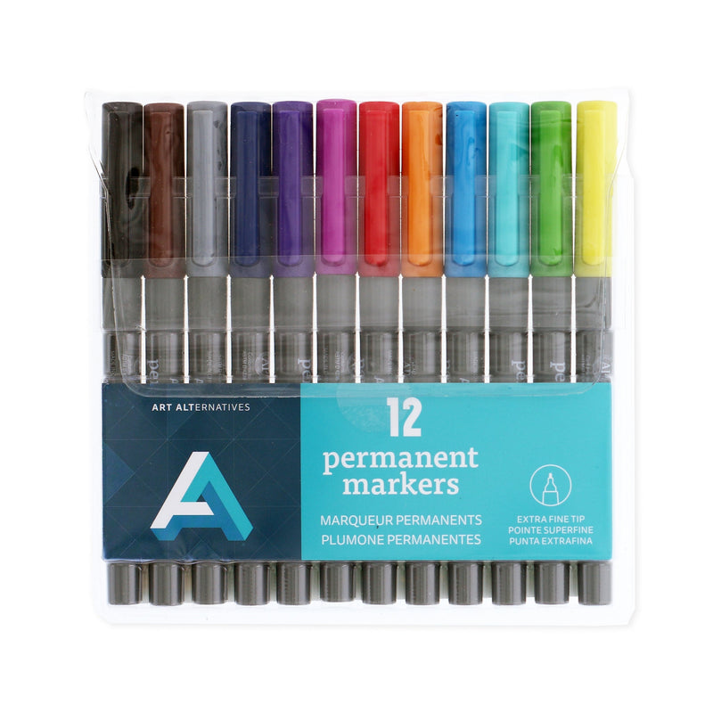 Art Alternatives permanent marker extra fine set of 12