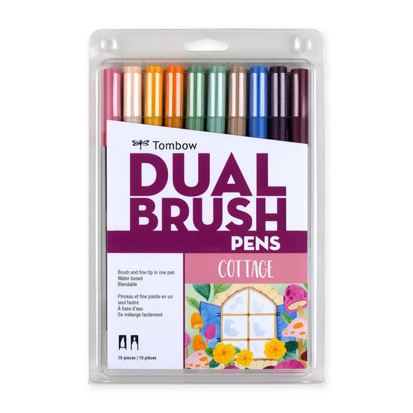 Tombow Dual Brush Set 10 - Cottage