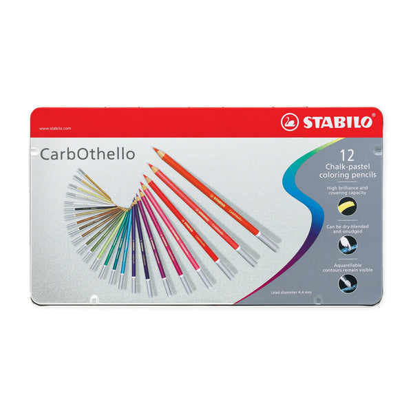 Stabilo CarbOthello Pastel Pencil Set of 12