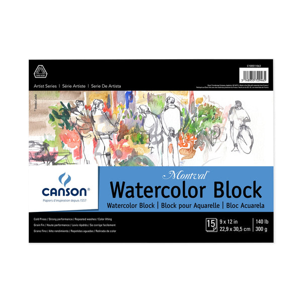 Canson Montval Watercolour Blocks