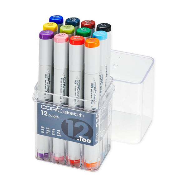 Copic Sketch Marker Set 12 Basic