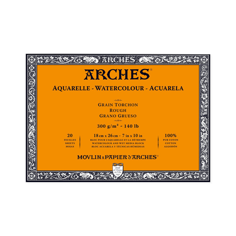 Arches Watercolor Blocks - Rough 140lb