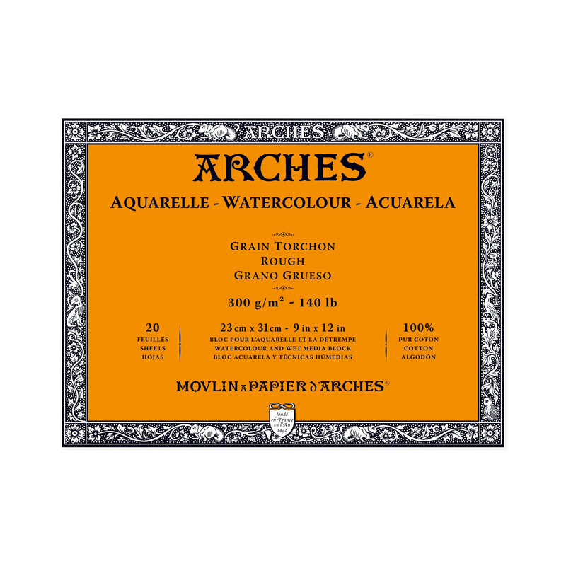 Arches Watercolor Blocks - Rough 140lb