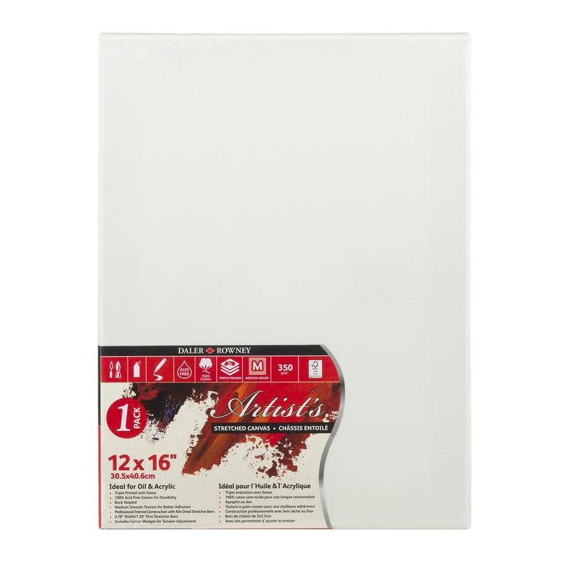 Daler-Rowney Artist Stretched Canvas