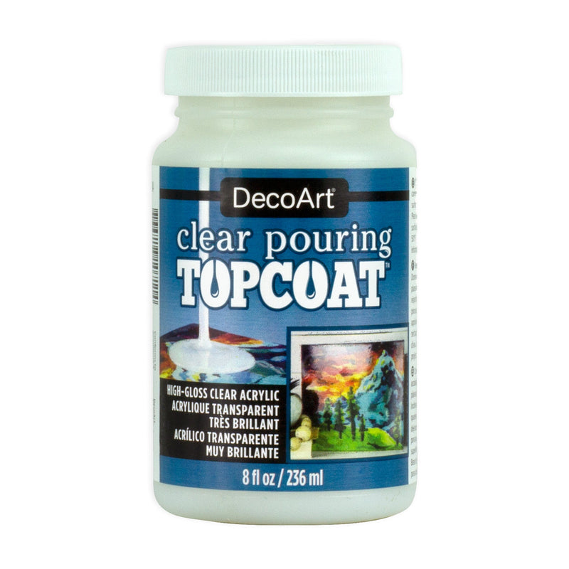 DecoArt Clear Pouring & Topcoat Mediums