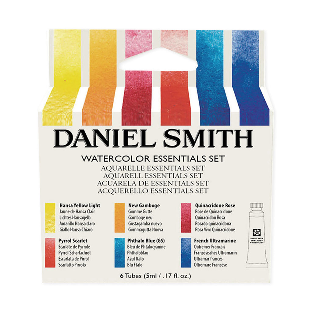 Daniel Smith Extra Fine Watercolor Essentials set, 6 Tubes 5 ml