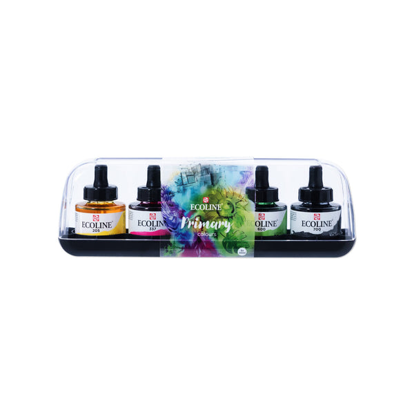 Ecoline Liquid Watercolour - Primary Set - 5 x 30mL