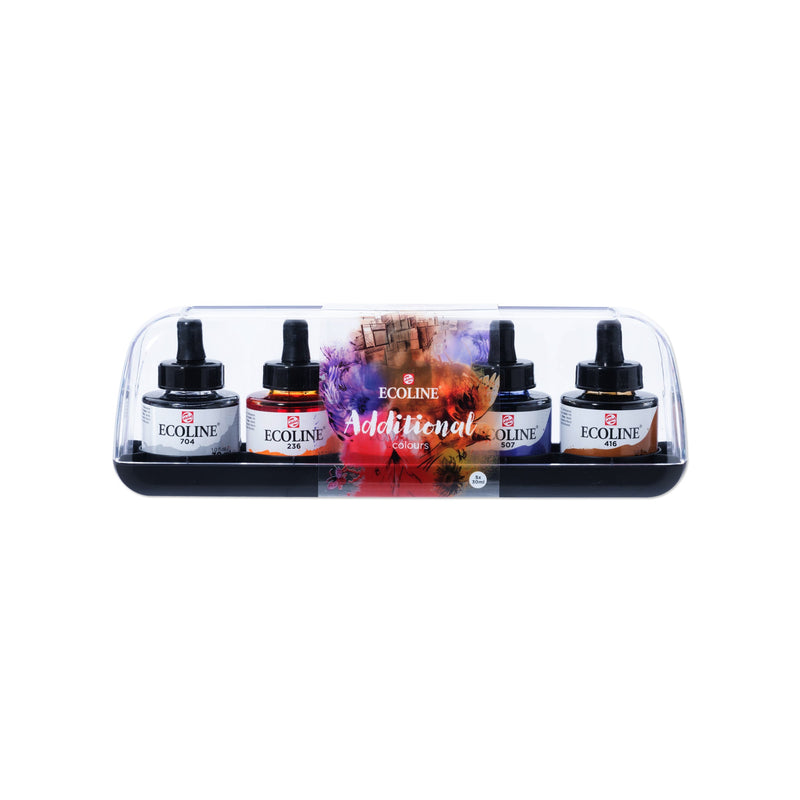 Ecoline Liquid Watercolour - Secondary Set - 5 x 30mL