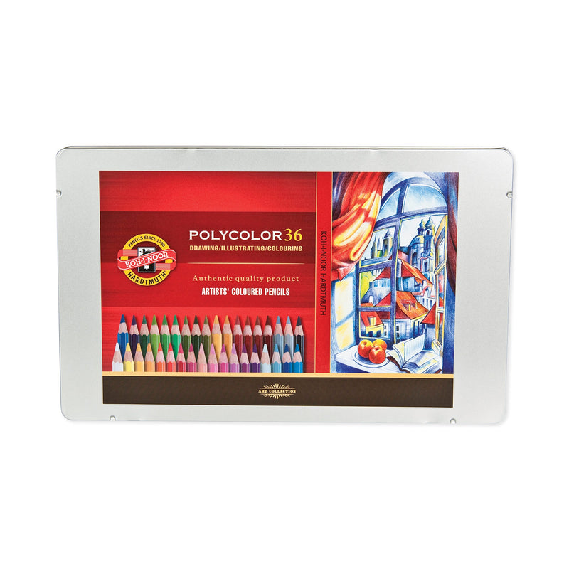 Koh-I-Noor Polycolor Coloured Pencil Set of 36