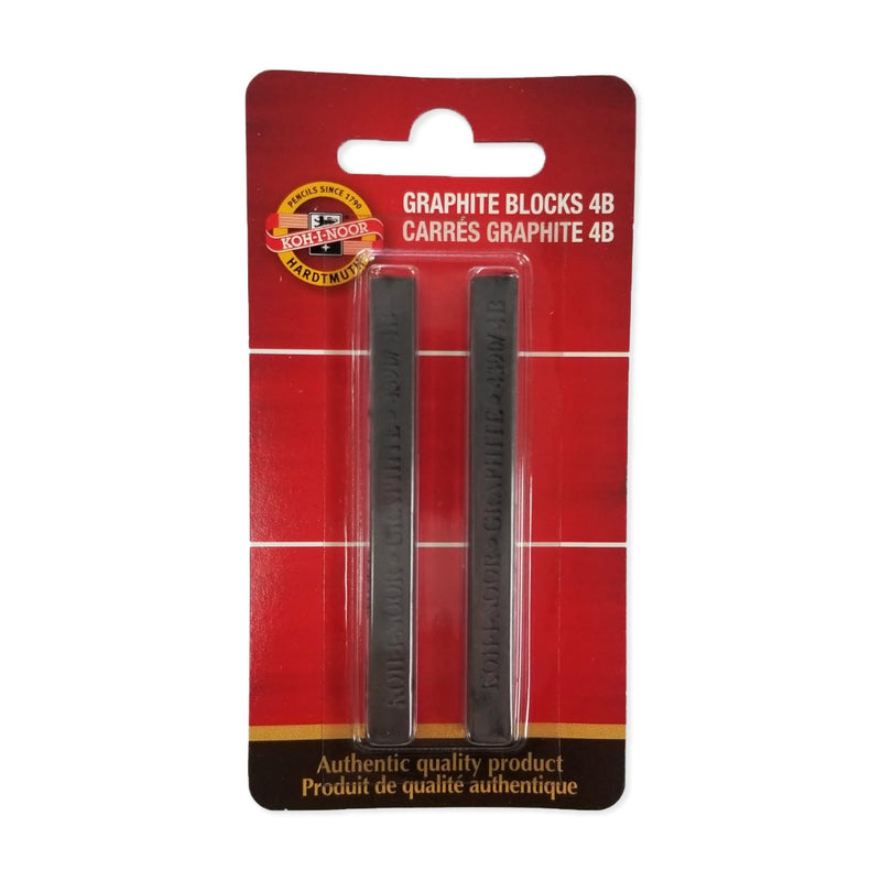 Koh-I-Noor Graphite Block 2 Set - 4B