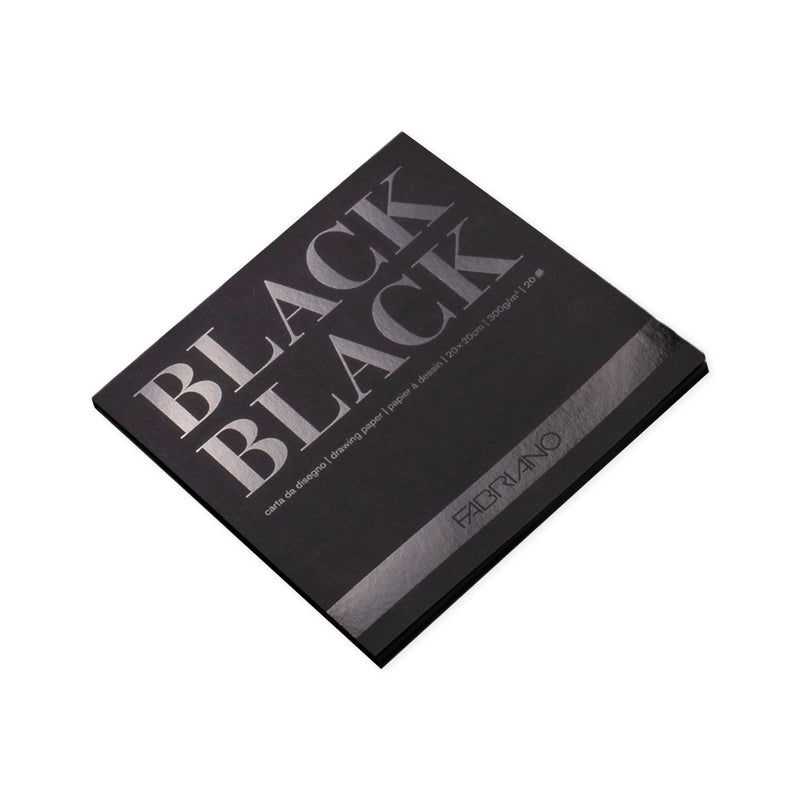 Fabriano BLACK BLACK & WHITE WHITE Paper Pads