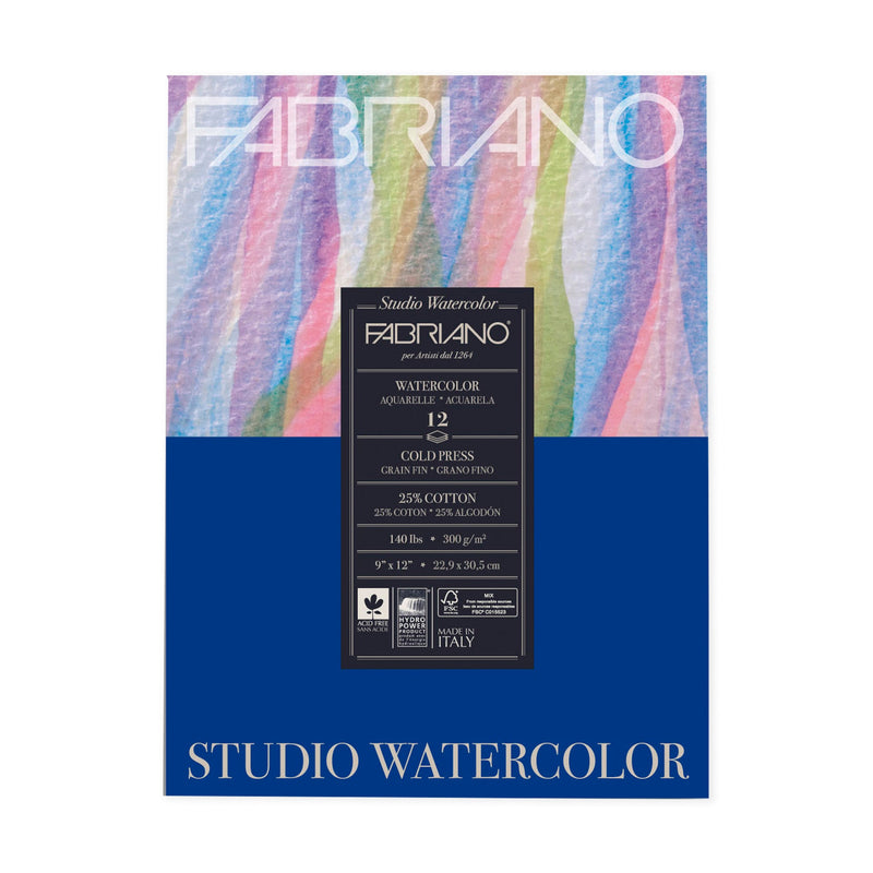 Fabriano Studio Watercolour Pad