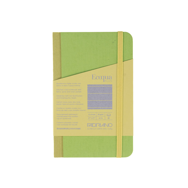 Fabriano Ecoqua Plus Stitch-Bound Notebook 3.5x5.5 Dot Turquoise - Wet  Paint Artists' Materials and Framing