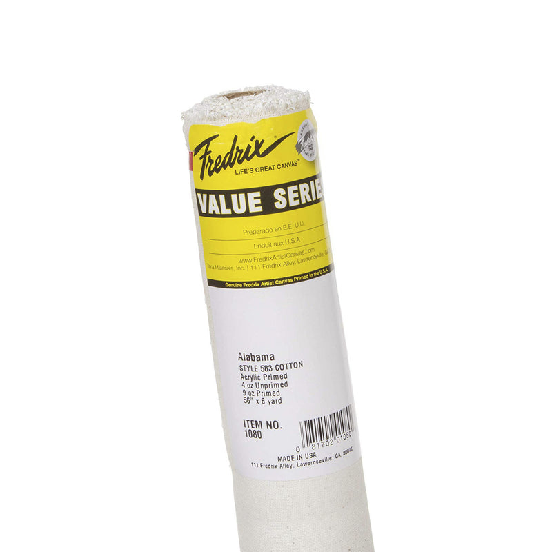 Creative Series 583 Alabama 9 oz. Primed Cotton Canvas Roll