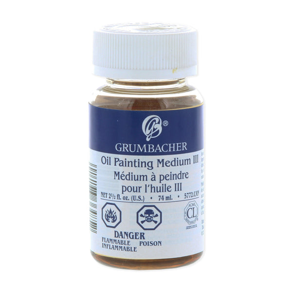 Grumbacher Oil Medium III Rapid Dry - 2.5oz