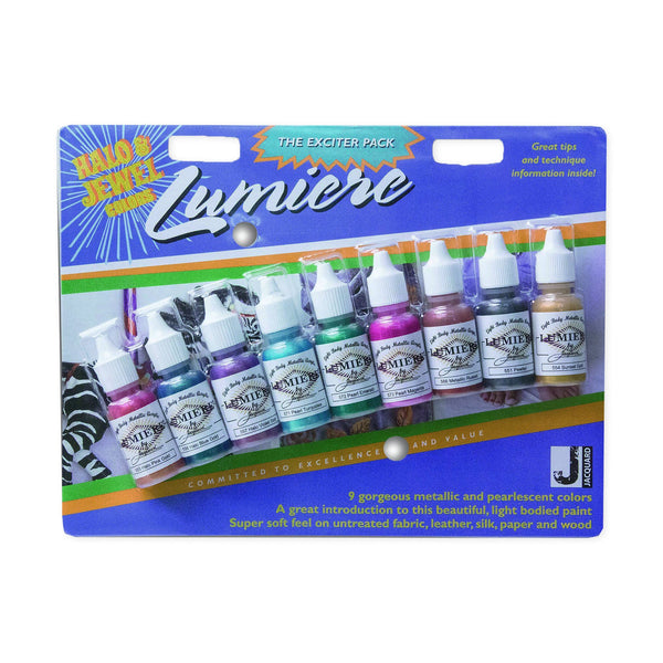 Jacquard Pinata Alcohol Ink Lumiere Pack - 9 x 0.5oz