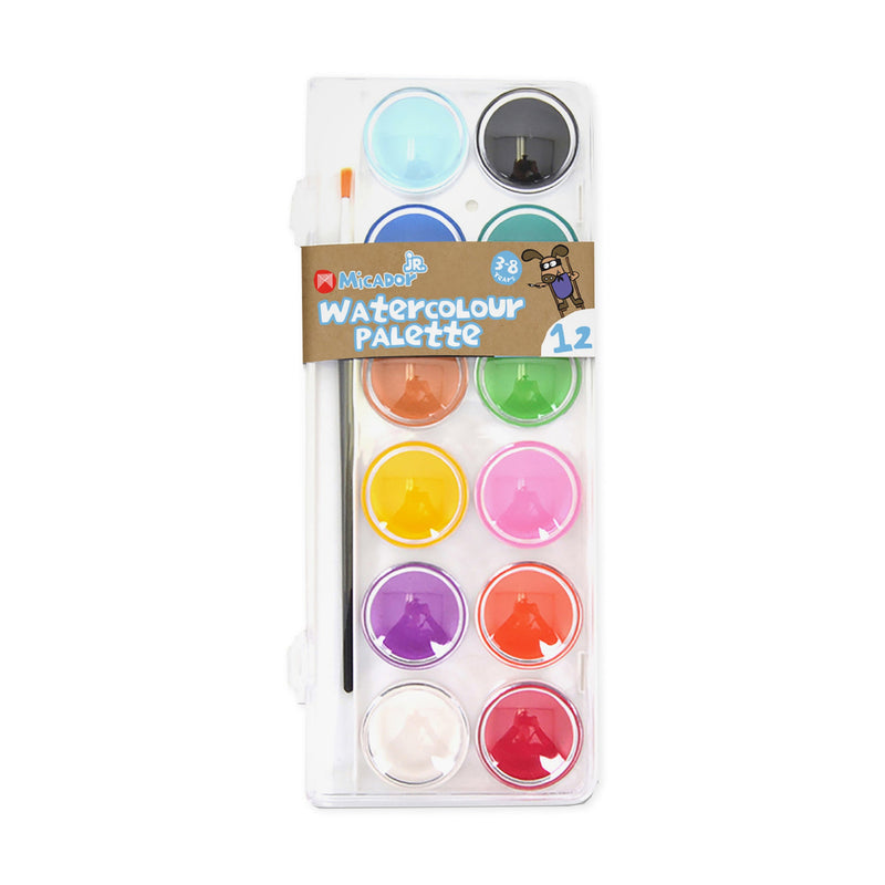 Micador jR. Watercolour Palette - Set of 12