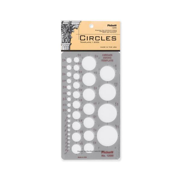 Chartpak-Pickett 1200I Circles Template