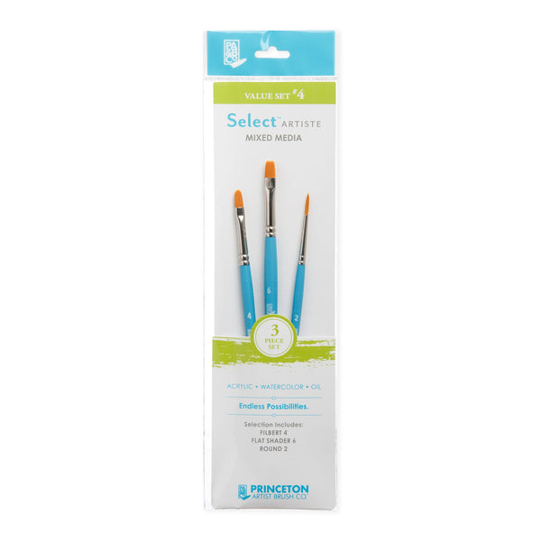 Princeton 3750 Select Value Brush Set #4