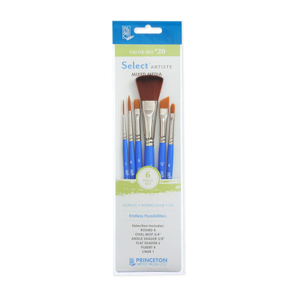 Princeton 3750 Select Value Brush Set #20