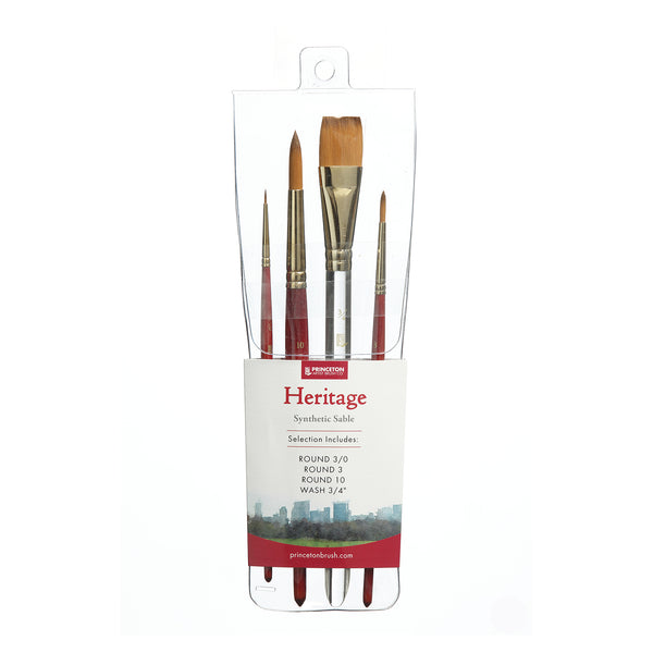 Princeton Heritage 4 Brush Set