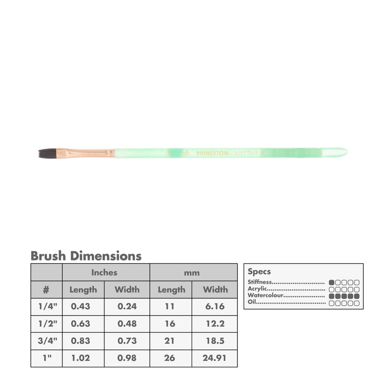 Princeton 4750 Series Neptune Watercolour Brushes