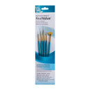 Princeton RealValue 5 Piece Brush Set - Cyan