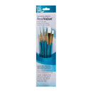 Princeton RealValue 5 Piece Brush Set - Cyan