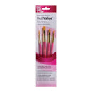 Princeton RealValue 4 Piece Brush Set - Pink