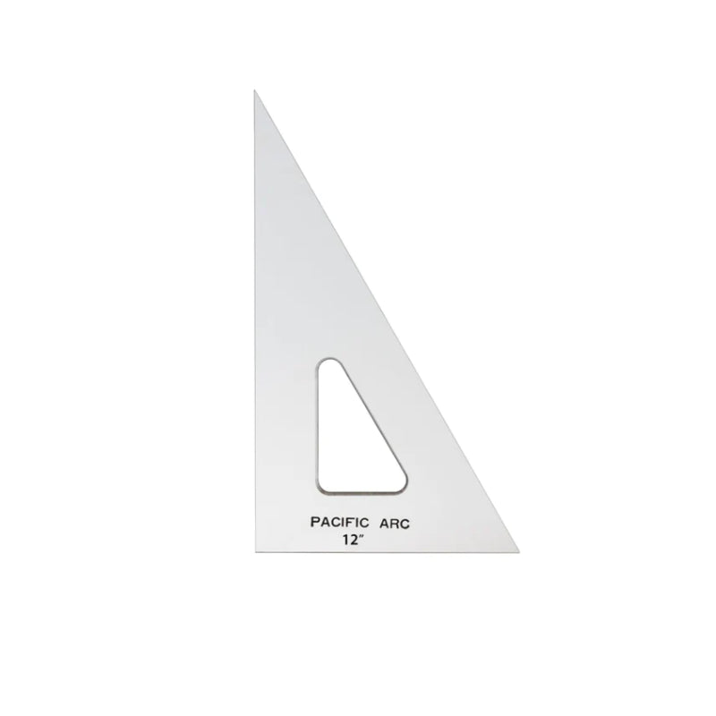 Pacific Arc Triangles - Clear Acrylic