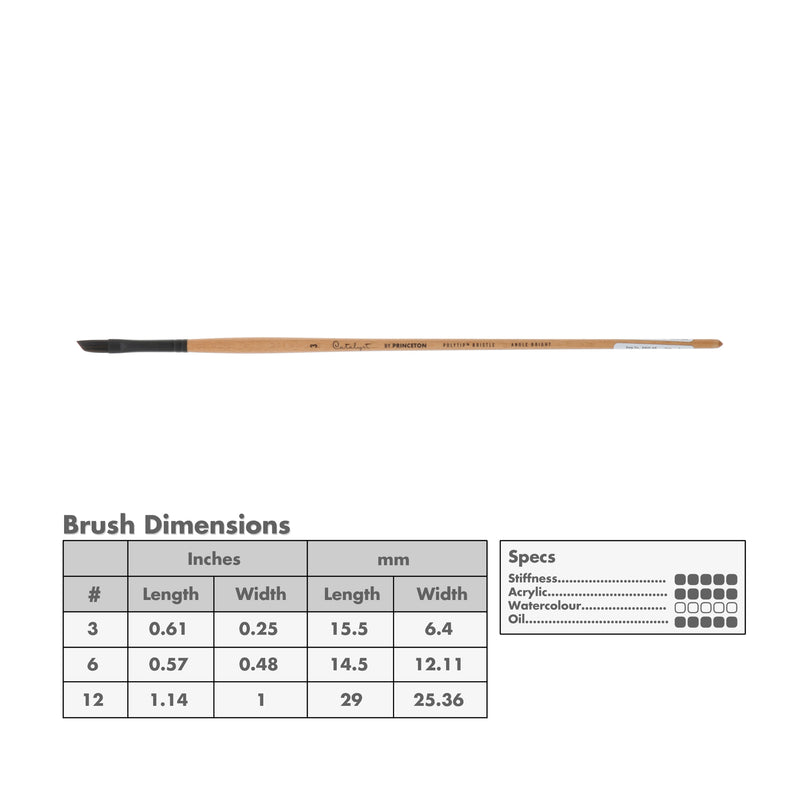 Princeton 6400 Catalyst Polytip Brushes