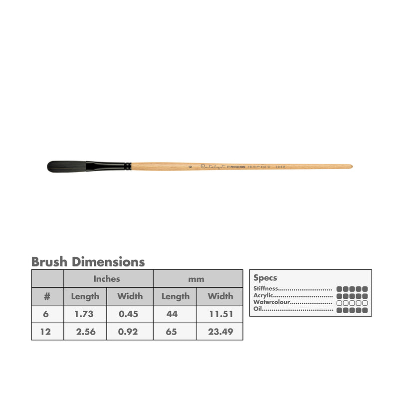 Princeton 6400 Catalyst Polytip Brushes