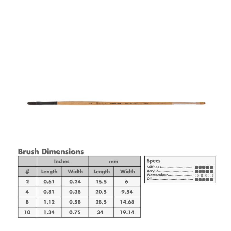 Princeton 6400 Catalyst Polytip Brushes