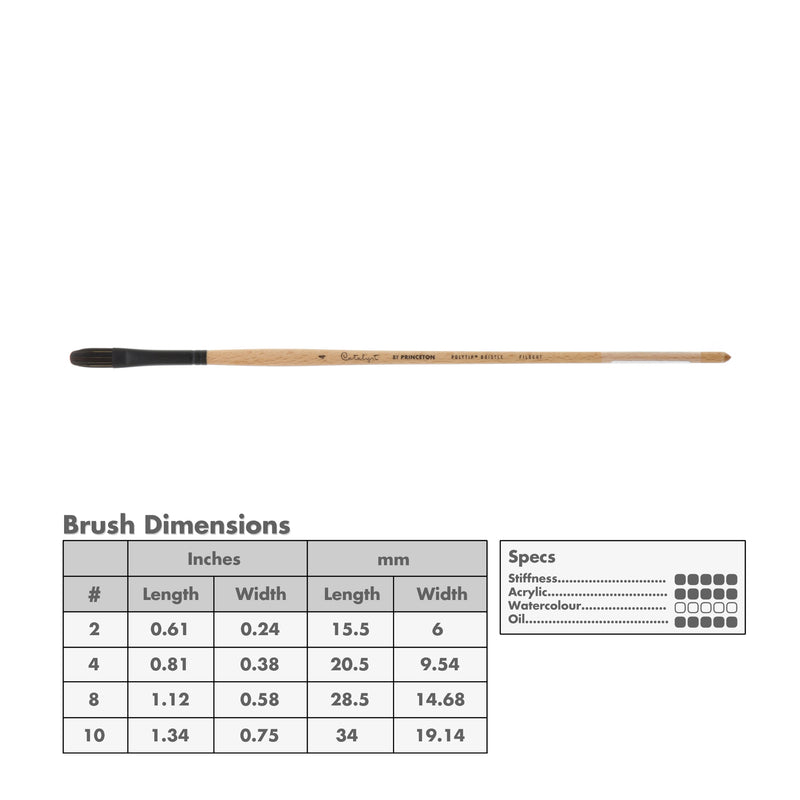 Princeton 6400 Catalyst Polytip Brushes