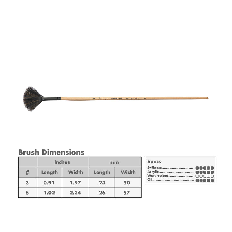 Princeton 6400 Catalyst Polytip Brushes