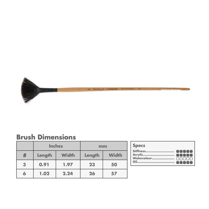 Princeton 6400 Catalyst Polytip Brushes