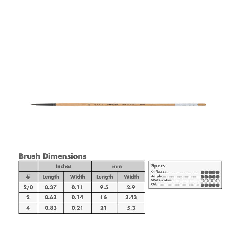 Princeton 6400 Catalyst Polytip Brushes