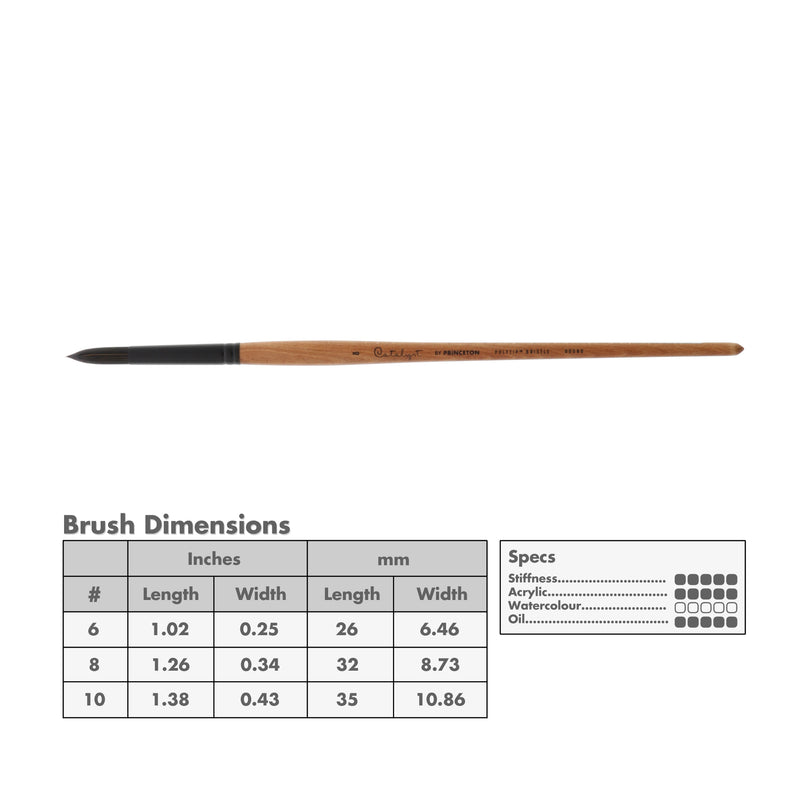 Princeton 6400 Catalyst Polytip Brushes