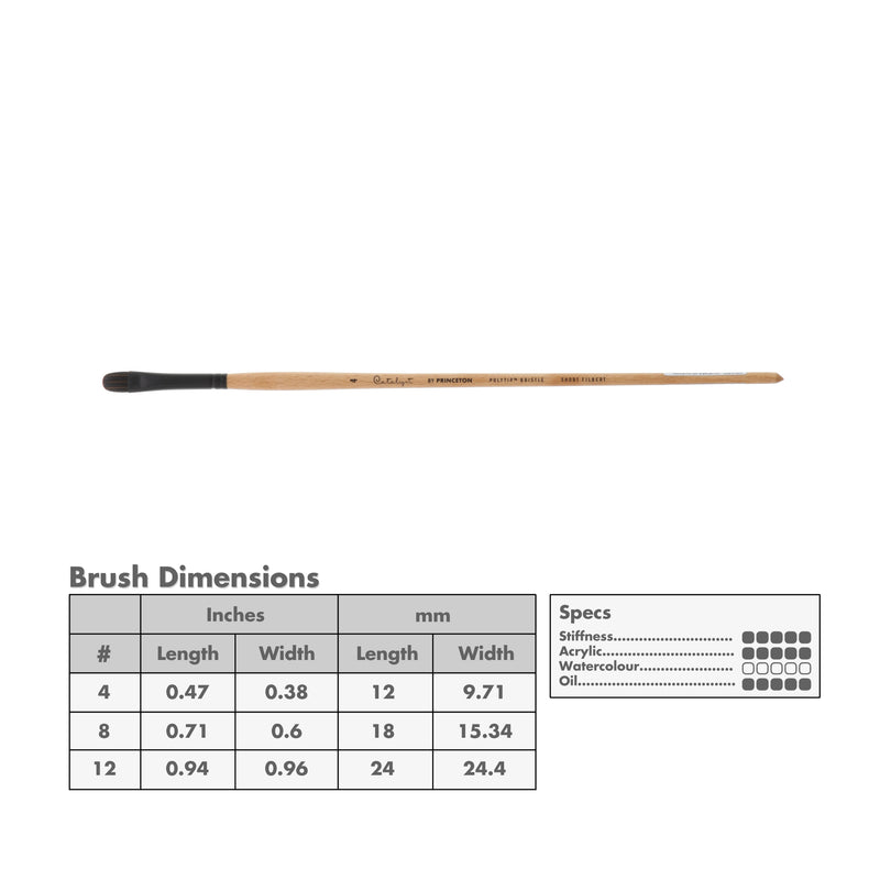 Princeton 6400 Catalyst Polytip Brushes