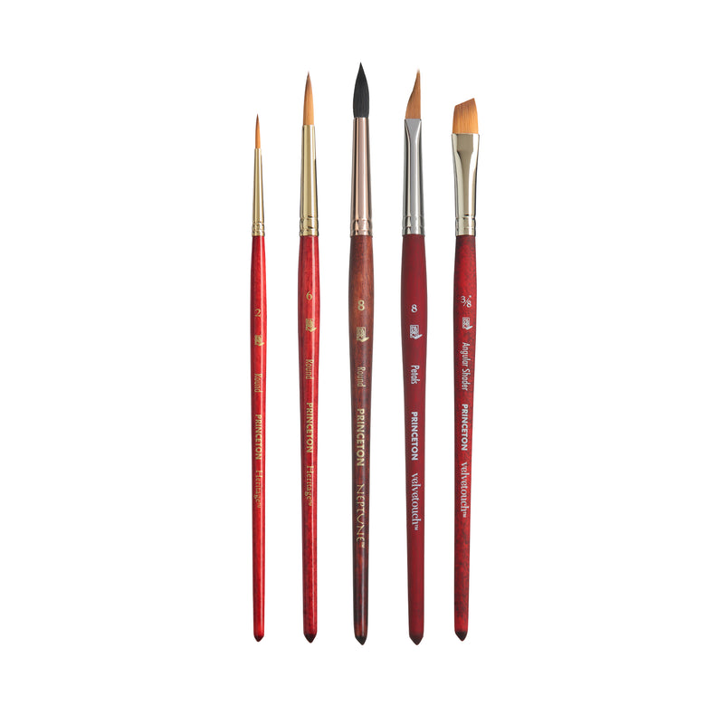 Princeton Floral 5 Brush Set