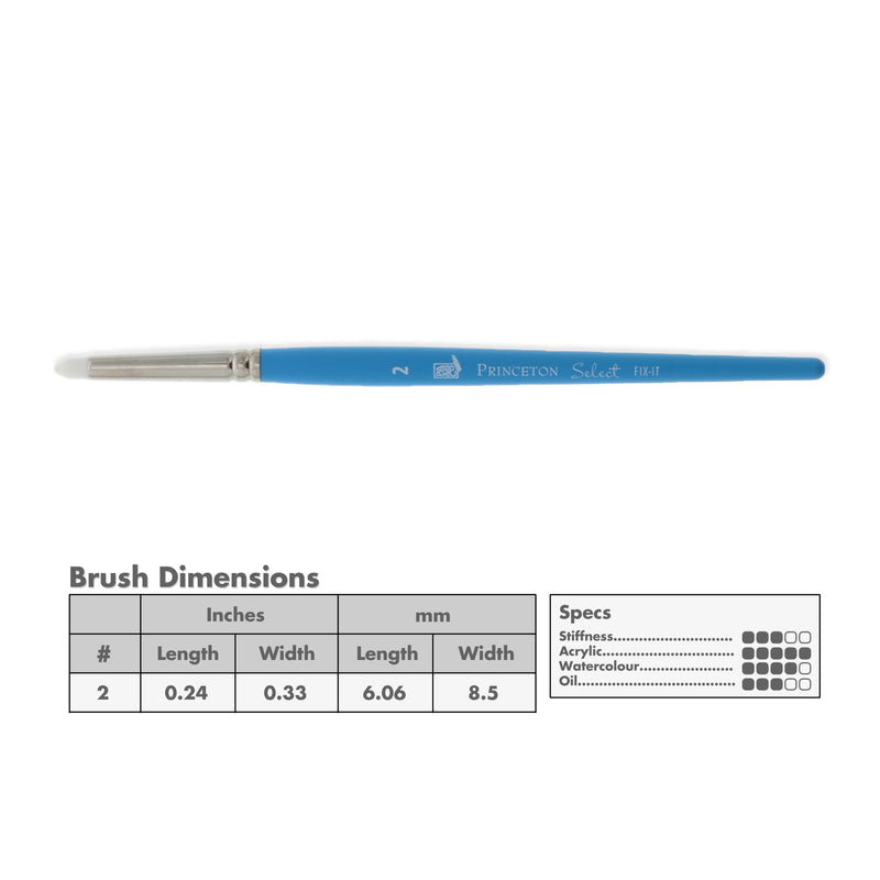 Princeton 3750 Select Artiste Bristle Brushes