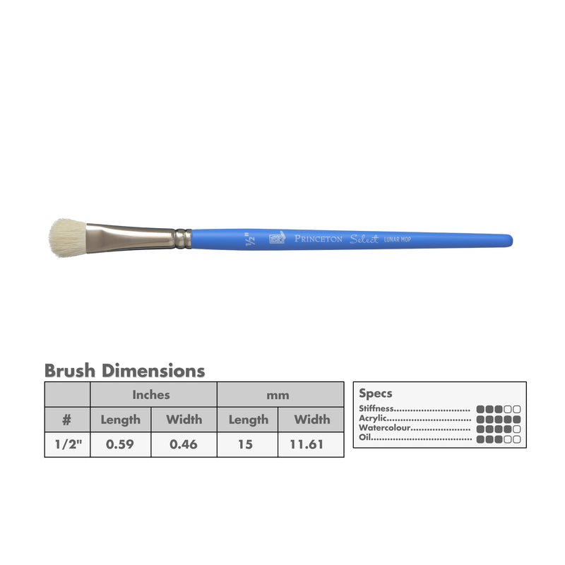 Princeton 3750 Select Artiste Bristle Brushes