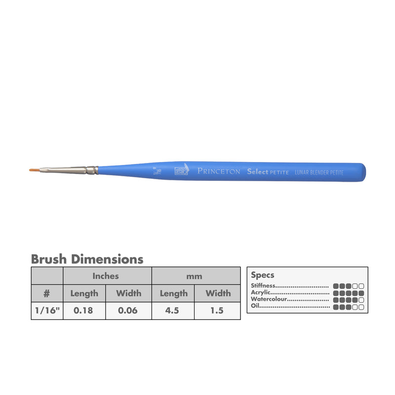 Princeton 3750 Select Artiste Bristle Brushes