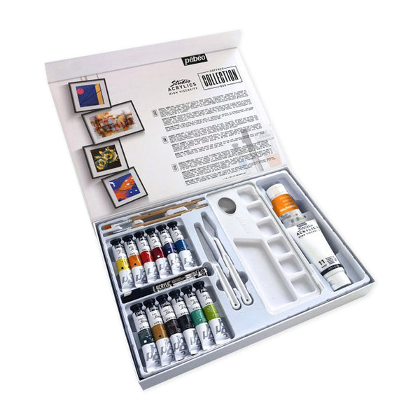 Pebeo Studio Acrylics Collection Box