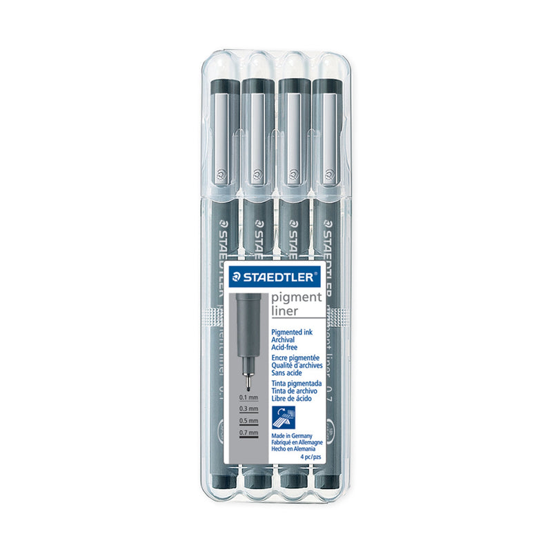 Staedtler Pigment Liner Set of 4