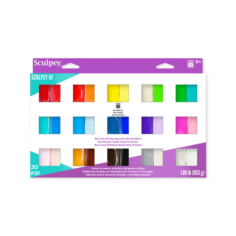 Sculpey Colour Sampler Set 30 x 1oz