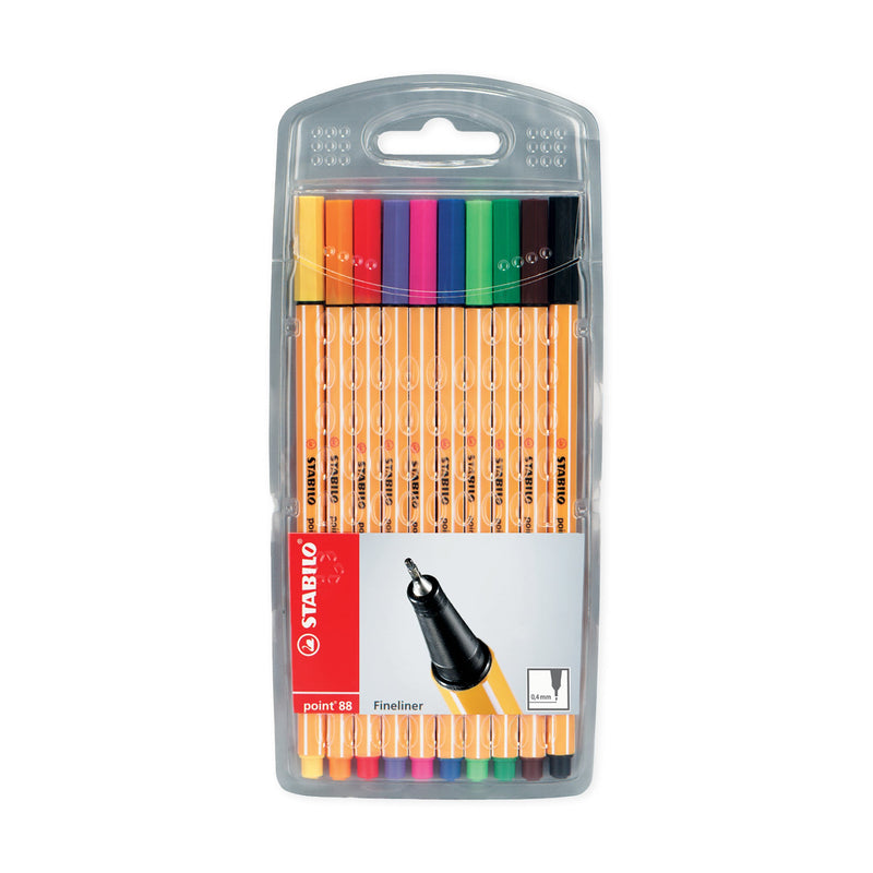 Stabilo Point 88 Fineliners Set of 10